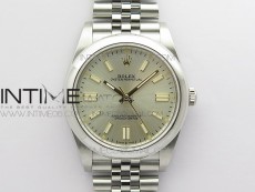 Oyster Perpetual 41mm 124300 BP Best Edition Silver Dial on SS Jubilee Bracelet