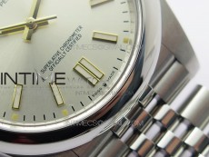 Oyster Perpetual 41mm 124300 BP Best Edition Silver Dial on SS Jubilee Bracelet