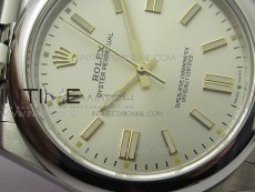 Oyster Perpetual 41mm 124300 BP Best Edition Silver Dial on SS Jubilee Bracelet