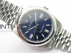 Oyster Perpetual 41mm 124300 BP Best Edition Dark Blue Dial on SS Jubilee Bracelet