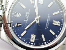 Oyster Perpetual 41mm 124300 BP Best Edition Dark Blue Dial on SS Jubilee Bracelet