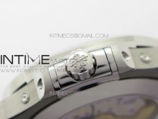 Nautilus 5726 Complicated SS GRF 1:1 Best Edition Gray Textured Dial on Leather Strap A324 V3