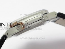 Nautilus 5726 Complicated SS GRF 1:1 Best Edition Gray Textured Dial on Leather Strap A324 V3