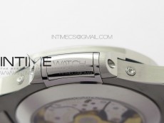 Nautilus 5726 Complicated SS GRF 1:1 Best Edition Gray Textured Dial on Leather Strap A324 V3