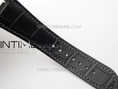 Nautilus 5726 Complicated SS GRF 1:1 Best Edition Gray Textured Dial on Leather Strap A324 V3
