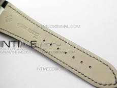 Nautilus 5726 Complicated SS GRF 1:1 Best Edition Gray Textured Dial on Leather Strap A324 V3