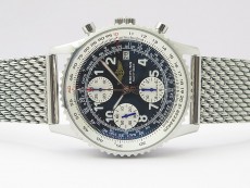 Navitimer 41mm SS B50 Best Edition SS Black Dial Numeral Markers on SS Bracelet A7750