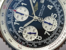Navitimer 41mm SS B50 Best Edition SS Black Dial Numeral Markers on SS Bracelet A7750