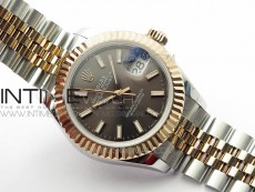 Datejust 31mm 279173 SS/RG BP Best Edition Green Stick Markers Dial on SS/RG Jubilee Bracelet ETA2671