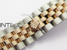 Datejust 31mm 279173 SS/RG BP Best Edition Green Stick Markers Dial on SS/RG Jubilee Bracelet ETA2671