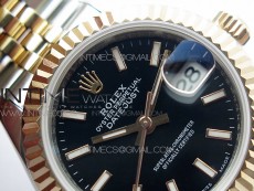 Datejust 31mm 279173 SS/RG BP Best Edition Black Stick Markers Dial on SS/RG Jubilee Bracelet ETA2671