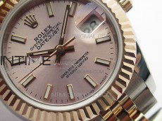 Datejust 31mm 279173 SS/RG BP Best Edition Silver Sticks Markers Dial on SS/RG Jubilee Bracelet ETA2671