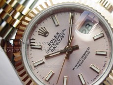 Datejust 31mm 279173 SS/RG BP Best Edition Silver Sticks Markers Dial on SS/RG Jubilee Bracelet ETA2671