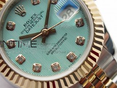 Datejust 31mm 279173 SS/RG BP Best Edition Blue Texture Dial on SS/RG Jubilee Bracelet ETA2671