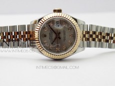 Datejust 31mm 279173 SS/RG BP Best Edition Silver Crystal Markers Dial on SS/RG Jubilee Bracelet ETA2671