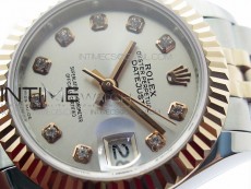 Datejust 31mm 279173 SS/RG BP Best Edition Silver Crystal Markers Dial on SS/RG Jubilee Bracelet ETA2671