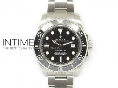 Rolex 116600 Sea Dweller SS Bracelet Black Asian 2813 High Beat