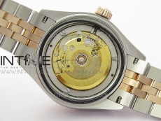 Datejust 31mm 279173 SS/RG BP Best Edition White MOP Crystal Markers Dial on SS/RG Jubilee Bracelet ETA2671