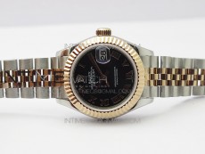 Datejust 31mm 279173 SS/RG BP Best Edition Black Roman Markers Dial on SS/RG Jubilee Bracelet ETA2671