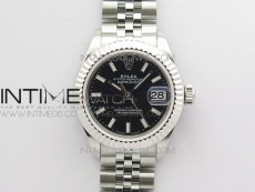 Datejust 31mm 279174 SS BP Best Edition Black Sticks Markers Dial on SS Jubilee Bracelet ETA2671