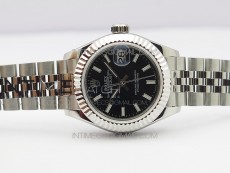 Datejust 31mm 279174 SS BP Best Edition Black Sticks Markers Dial on SS Jubilee Bracelet ETA2671