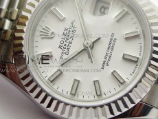 Datejust 31mm 279174 SS BP Best Edition White Sticks Markers Dial on SS Jubilee Bracelet ETA2671