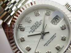 Datejust 31mm 279174 SS BP Best Edition White MOP Crystal Markers Dial on SS Jubilee Bracelet ETA2671
