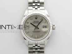 Datejust 31mm 279174 SS BP Best Edition Silver Star Crystal Markers Dial on SS Jubilee Bracelet ETA2671