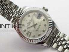 Datejust 31mm 279174 SS BP Best Edition Silver Star Crystal Markers Dial on SS Jubilee Bracelet ETA2671