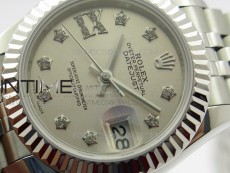 Datejust 31mm 279174 SS BP Best Edition Silver Star Crystal Markers Dial on SS Jubilee Bracelet ETA2671