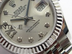 Datejust 31mm 279174 SS BP Best Edition Silver Star Crystal Markers Dial on SS Jubilee Bracelet ETA2671