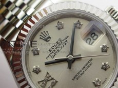 Datejust 31mm 279174 SS BP Best Edition Silver Star Crystal Markers Dial on SS Jubilee Bracelet ETA2671