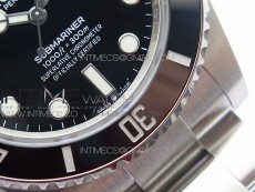 Submariner 41mm 124060 LN SS BP Best Edition Black Dial