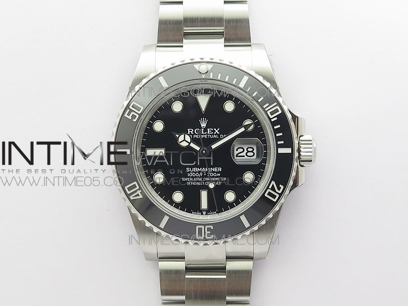 Submariner 41mm 126610 LN SS BP Best Edition Black Dial SH3235