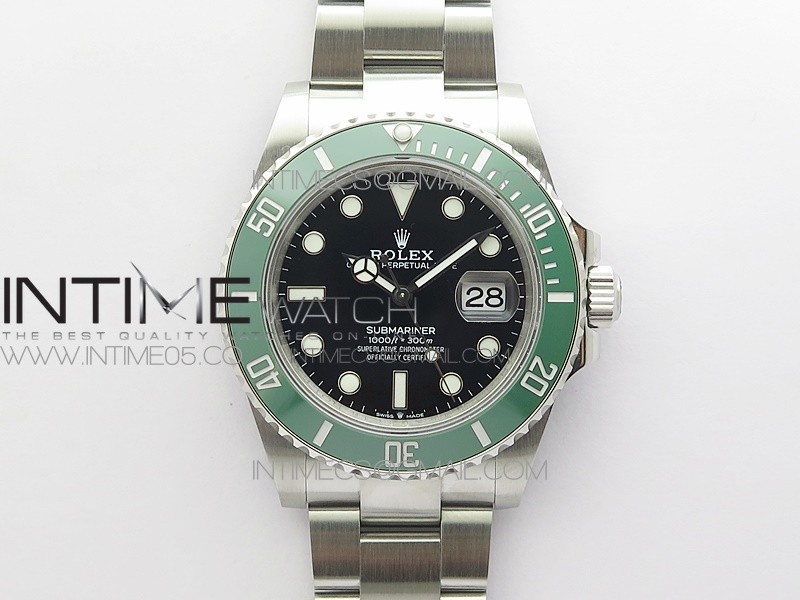 Submariner 41mm 126610 LV SS BP Best Edition Black Dial SH3235