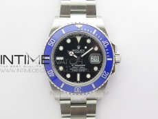 Submariner 41mm 126619 LB SS BP Best Edition Black Dial
