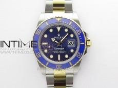 Submariner 41mm 126613 LB SS/YG BP Best Edition Blue Dial on SS/YG Bracelet