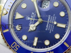 Submariner 41mm 126613 LB SS/YG BP Best Edition Blue Dial on SS/YG Bracelet