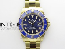 Submariner 41mm 126613 LB YG BP Best Edition Blue Dial on YG Bracelet