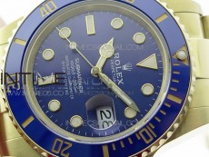 Submariner 41mm 126613 LB YG BP Best Edition Blue Dial on YG Bracelet