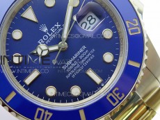 Submariner 41mm 126613 LB YG BP Best Edition Blue Dial on YG Bracelet