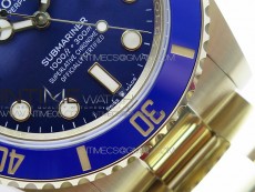 Submariner 41mm 126613 LB YG BP Best Edition Blue Dial on YG Bracelet