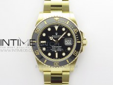 Submariner 41mm 126613 LN YG BP Best Edition Black Dial on YG Bracelet