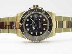 Submariner 41mm 126613 LN YG BP Best Edition Black Dial on YG Bracelet