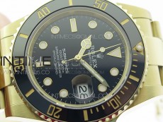 Submariner 41mm 126613 LN YG BP Best Edition Black Dial on YG Bracelet