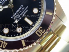 Submariner 41mm 126613 LN YG BP Best Edition Black Dial on YG Bracelet