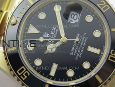 Submariner 41mm 126613 LN YG BP Best Edition Black Dial on YG Bracelet
