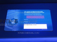 Rolex Warranty Card with tag 2020 Version