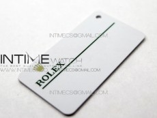 Rolex Warranty Card with tag 2020 Version