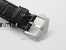 Classic 5077P-102 SS Case FLF Best Edition Real Enamel Dial 3 Black Leather strap Cal.240